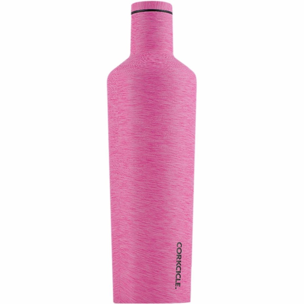Corkcicle Canteen 20oz Heather Pink Insulated‎ Stainless Steel Water Bottle